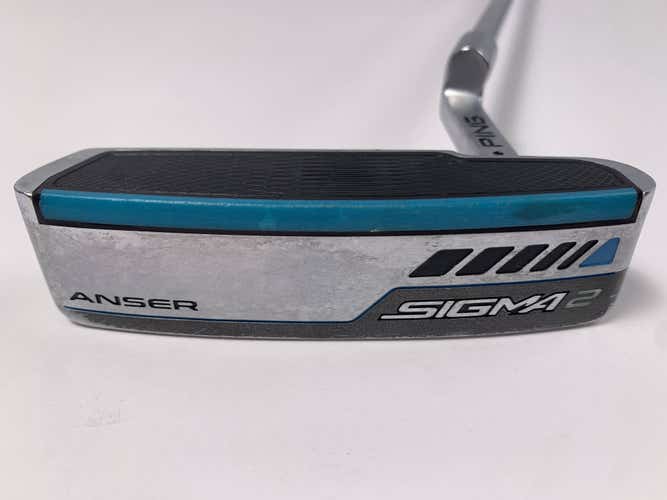 Ping Sigma 2 Anser Putter 34" SuperStroke Flatso 2.0 Black Dot Mens RH