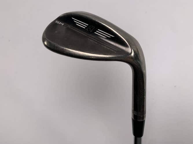 Titleist Vokey SM9 Brushed Steel Lob Wedge LW 62* 8 M-Grind KBS Tour Mens RH