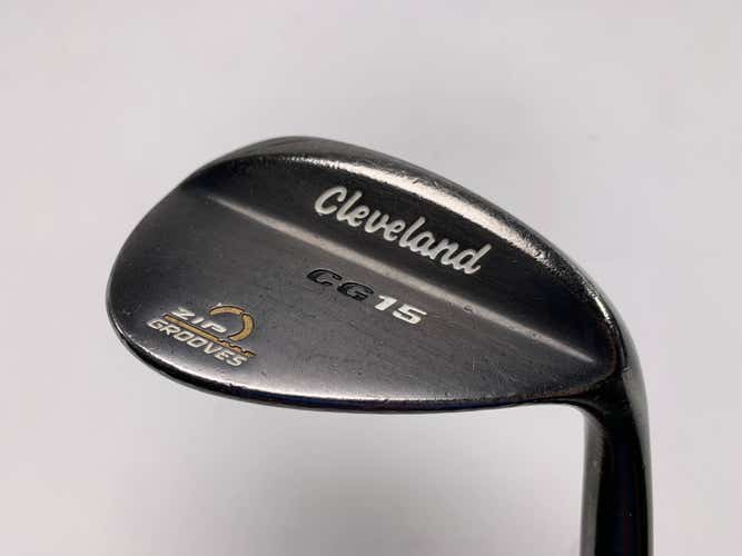 Cleveland CG15 Black Pearl Sand Wedge SW 56* 14 Bounce Traction Wedge Mens RH
