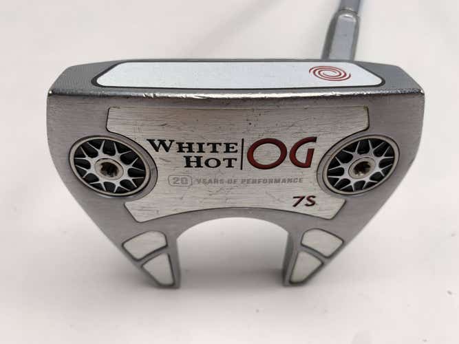 Odyssey White Hot OG 7S Stroke Lab Putter 35" SuperStroke Tour 2.0 Mens RH