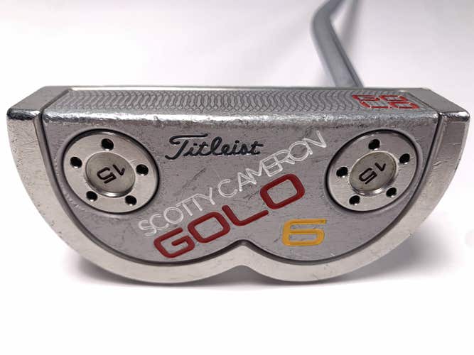 Scotty Cameron Golo 6 2015 Putter 34" Mens RH