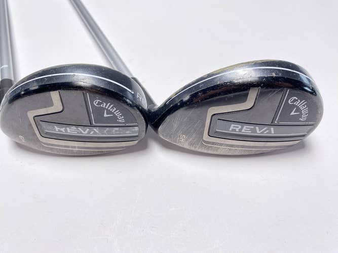 Callaway REVA 5 & 6 Hybrid Set 25* 28* Reva Ladies Graphite Womens RH
