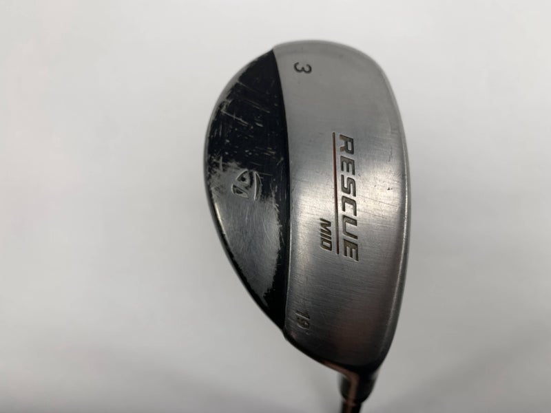TaylorMade Rescue Mid 3 Hybrid 19* Stiff Graphite Mens RH
