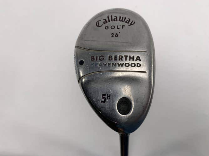 Callaway Big Bertha Heavenwood 5 Hybrid 25* Big Bertha Gems 55g Ladies RH