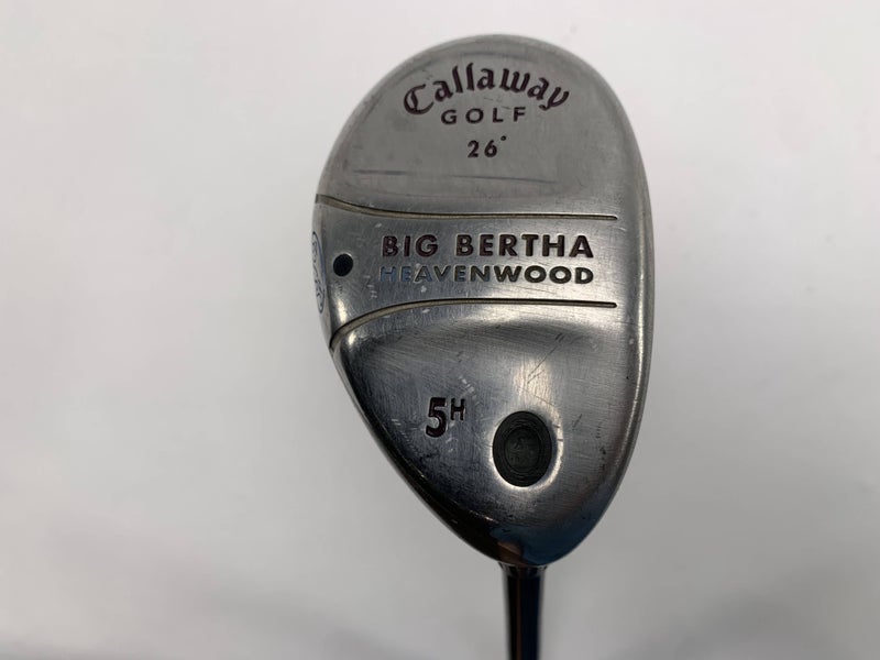 Callaway Big Bertha Heavenwood 5 Hybrid 25* Big Bertha Gems 55g Ladies RH