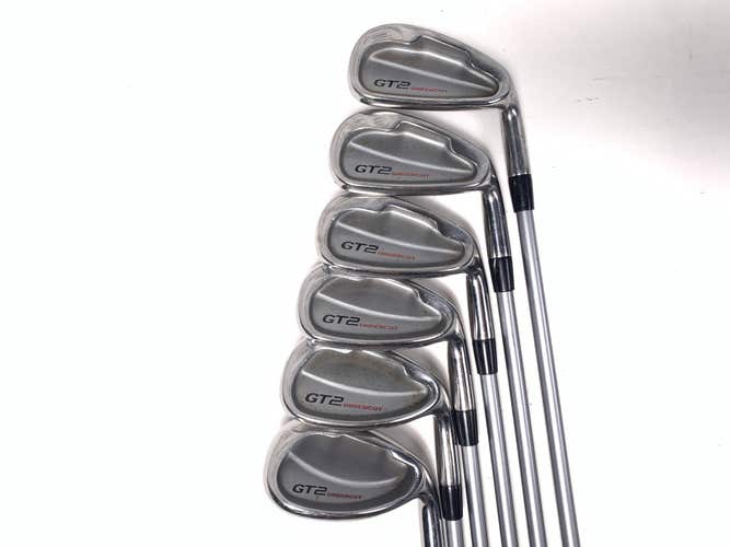 Adams GT 2 Undercut Iron Set 6-PW+SW GT Tight Lies Ladies Graphite Womens RH