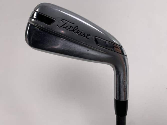 Titleist U 510 Utility 4 Utility Iron 22* HZRDUS Smoke 6.0 Black Stiff RH