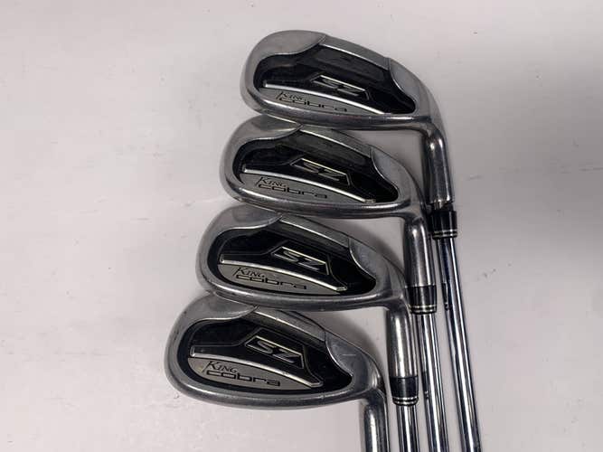 Cobra SZ 2009 Iron Set 8-PW+GW Regular Steel Mens RH