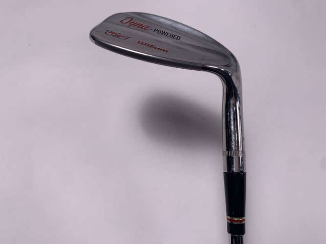 Wilson Dyna-Powered Sand Wedge SW 54* 8 Bounce Dynamic Gold Wedge Steel Mens RH