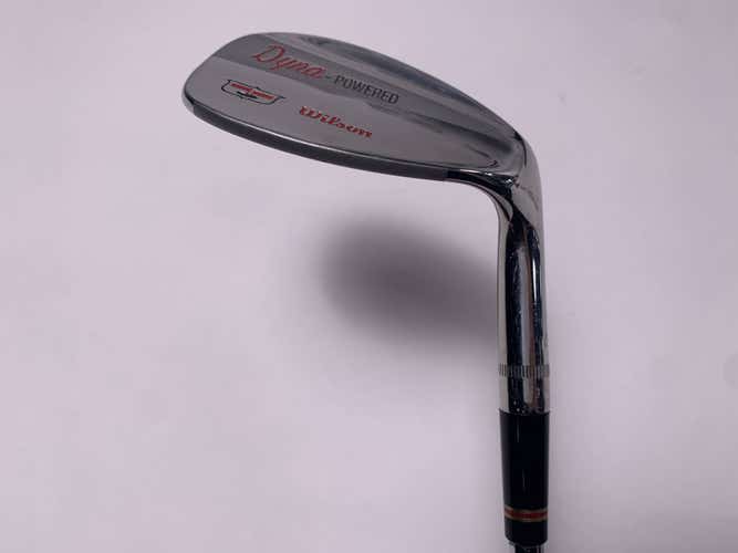 Wilson Dyna-Powered Lob Wedge LW 58* 6 Bounce Dynamic Gold Wedge Steel Mens RH