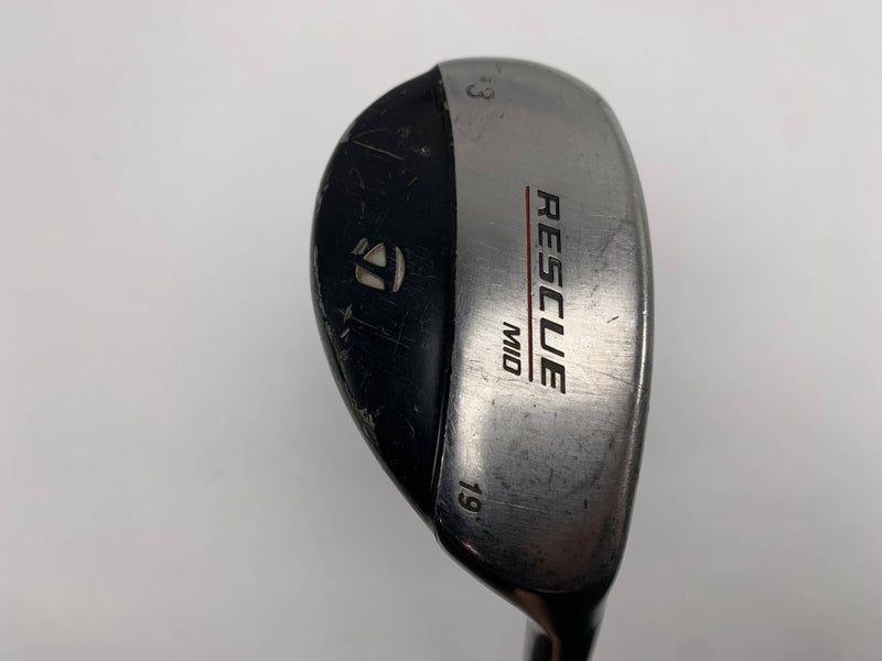 TaylorMade Rescue Mid 3 Hybrid 19* Stiff Graphite Mens RH