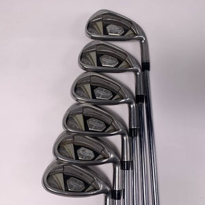 Callaway Rogue X Iron Set 6-PW+GW True Temper Dynamic Gold R300 Regular Mens RH
