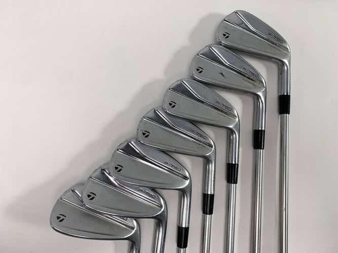 TaylorMade P790 2021 Iron Set 4-PW KBS Tour C-Taper Lite Stiff Steel Mens RH