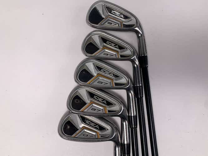 Adams Idea A7 Iron Set 5-PW UST Mamiya ProForce Regular Graphite Mens RH- No 9i