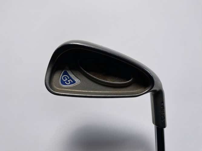 Ping G5 Single 4 Iron Black Dot Regular Steel Mens RH