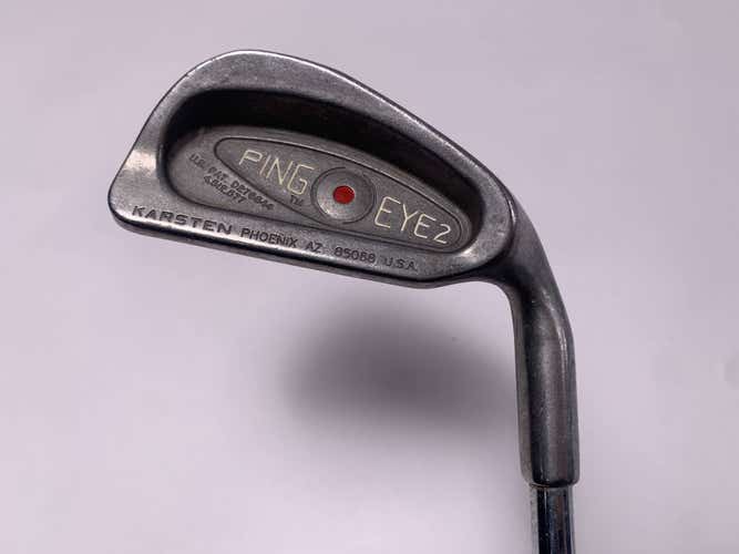 Ping Eye 2 Single 3 Iron Red Dot 1* Flat Karsten ZZ-Lite Regular Steel Mens RH