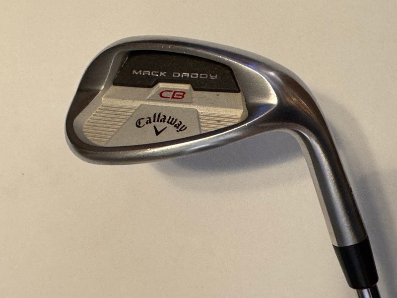 2020 Callaway Mack Daddy CB Right Handed Wedge 52 Degree Steel Shaft (Used)