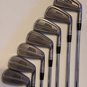 Titleist 735.CM +3/4” Right Handed Iron Set Stiff Flex Steel Shaft (Used)
