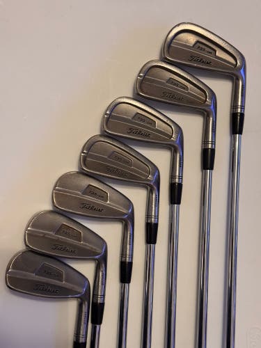 Titleist 735.CM +3/4” Right Handed Iron Set Stiff Flex Steel Shaft (Used)