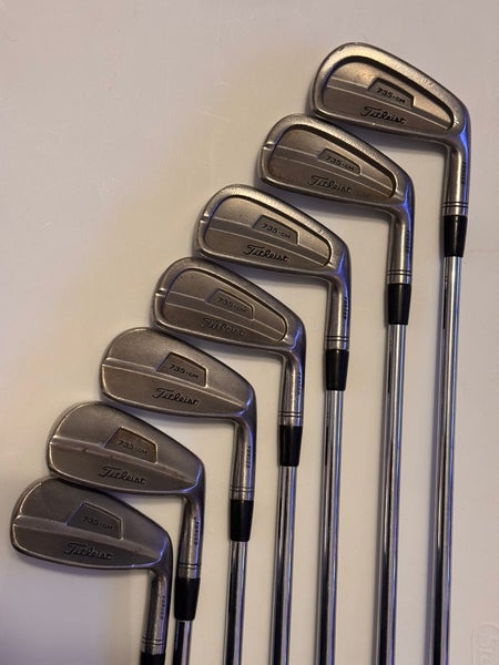 Titleist 735.CM +3/4” Right Handed Iron Set Stiff Flex Steel Shaft (Used)