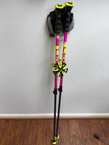 Adjustable Size Leki All Mountain Spitfire Vario 3D Ski Poles (New)