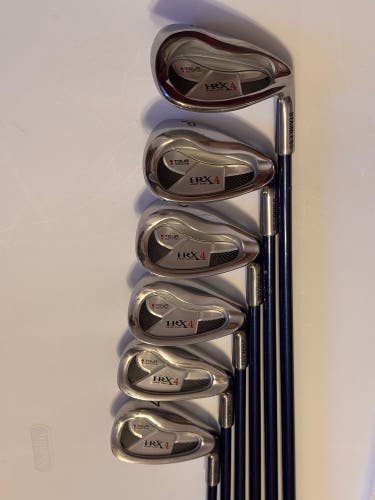 Women's Tour Right Handed Iron Set Ladies Flex (6 Clubs) #6 - #9, PW, SW Graphite Shaft (Used)