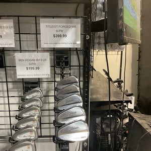 Used Titleist FORGED MB IRON SET Mens Iron Set LH 6I-PW 11834-S000043696