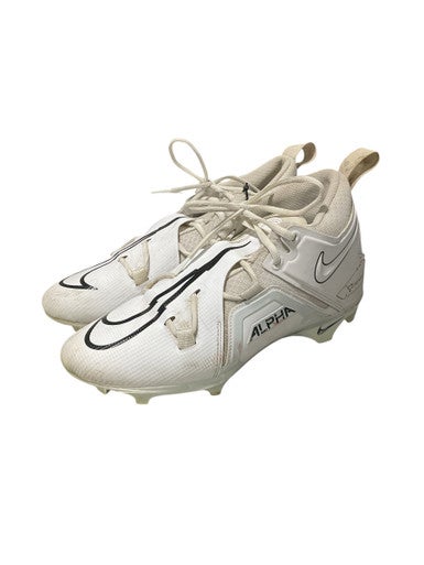 Used Nike Adult FB Cleats White Senior 11.5 11834-S000043693