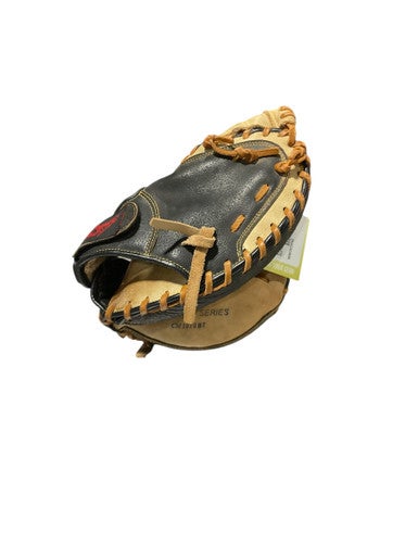 Used All-Star YOUNG PRO CATCHERS MITT BB/SB Catchers RH Throw Brown 31" 11834-S000043672