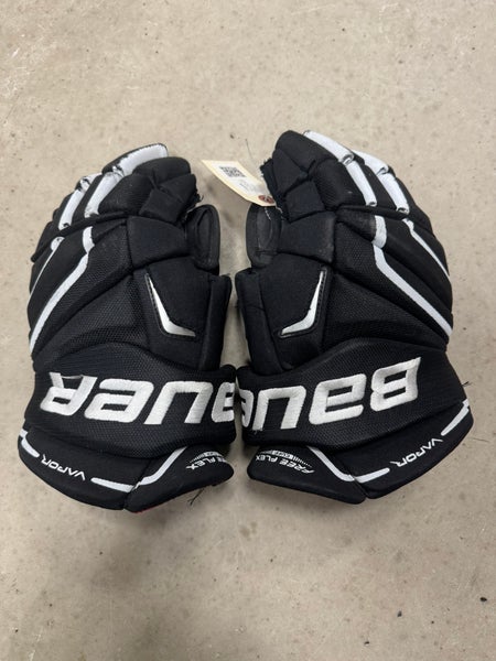 Black Senior Bauer Vapor X Pro Gloves 14" (Used)
