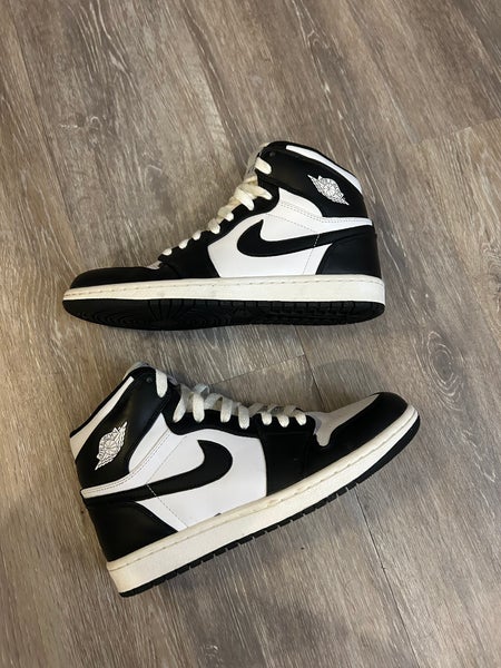 Black Men's Size M 8.0 (W 9.0) Adult Air Jordan 1 High Shoes (Used)