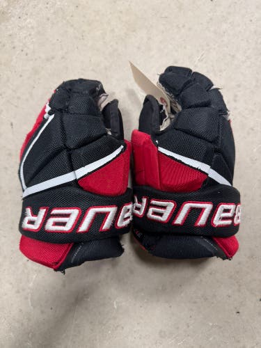Black Junior Bauer Vapor 3X Pro Gloves 12" (Used)