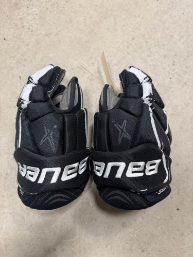 Black Junior Bauer Vapor X Velocity Gloves 12" (Used)