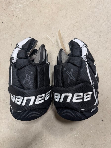 Black Junior Bauer Vapor X Velocity Gloves 12" (Used)