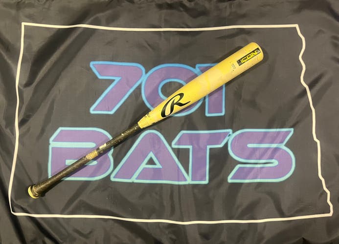 2025 Rawlings Icon Composite BBCOR Certified Bat (-3) 31 oz 34" (Used)