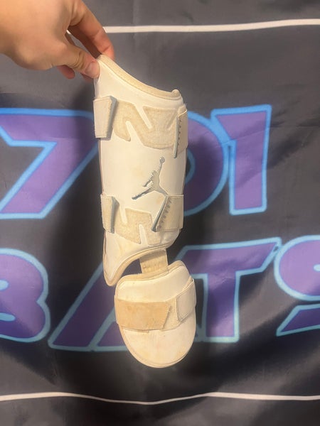 White Senior Air Jordan Leg Guard