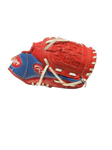Used Rawlings PLAYER SERIES BB/SB Glove RH Throw Red 9" 11834-S000043128
