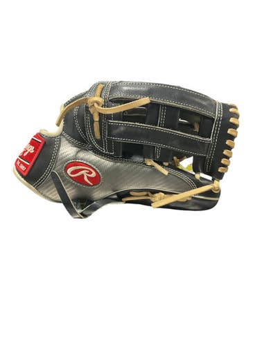 Used Rawlings HEART OF THE HIDE BB/SB Glove RH Throw Black 12 3/4" 11834-S000043360