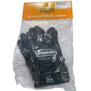 Used Franklin BB/SB Batting Gloves Black LG 11834-S000043468