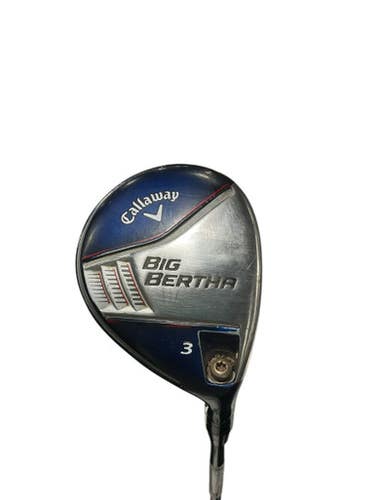 Used Callaway BIG BERTHA 3W Mens Fairway Wood RH 3 Wood 11834-S000043621