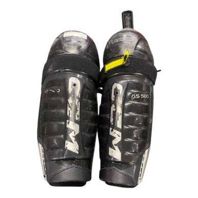 Used CCM TACKS AS580 Junior Shin Guards None 12" 11375-S000370419