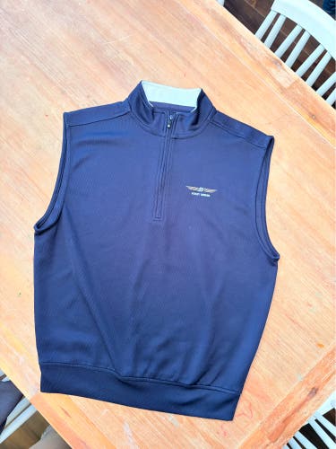 Vokey Design x Footjoy Navy 1/4 Zip Pullover Vest Mens Medium
