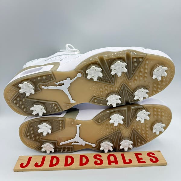 Nike Air Jordan 6 Retro Low Golf White Khaki DV1376-100 Nike Air Jordan 6 Retro Low Golf White Khaki DV1376-100