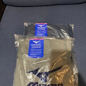 Gray Women's Large Adult Mizuno Game Pants (New)