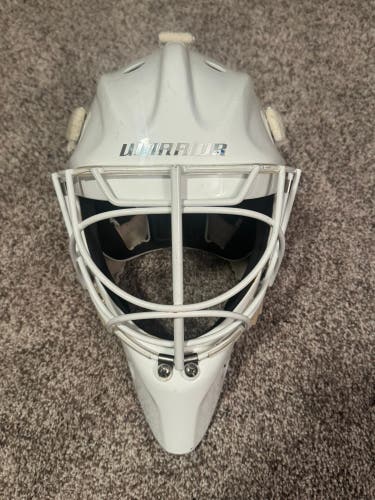 Senior S/M Warrior Ritual F2E+ Goalie Mask (Used)
