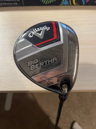 Men's Callaway Big Bertha 23 Right Handed Fairway Wood Senior Flex 3 Wood (Used)