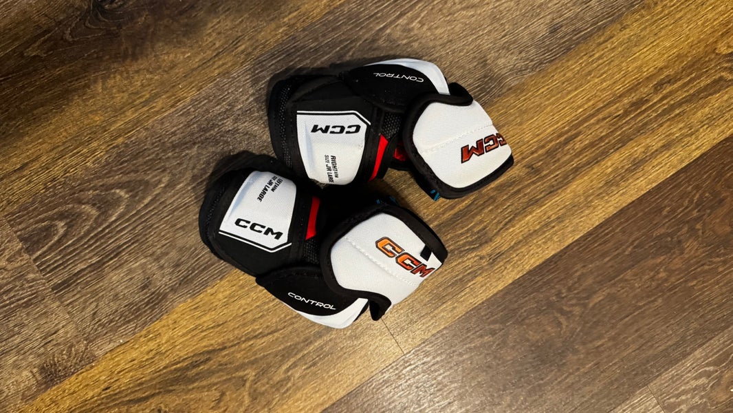 Junior Large CCM JetSpeed Control Elbow Pads (Used)