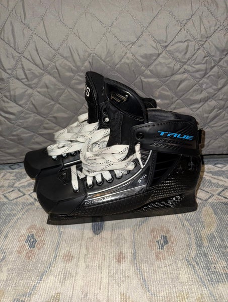 2024 True One Piece Hockey Goalie Skates Regular Width 8 (Used)