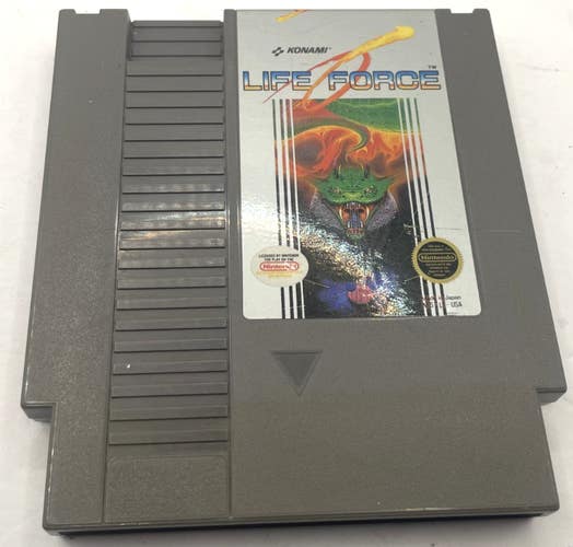 Life Force (Nintendo Entertainment System, 1988) NES Authentic Cart Only *Tested