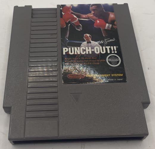Mike Tyson's Punch-Out!! (NES, 1987) Tested *Very Good*